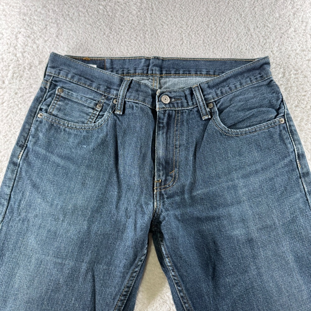 Levis 527 Jeans Mens 33x32 Blue Modern Bootcut Denim Medium Wash Pants Used - Picture 5 of 10